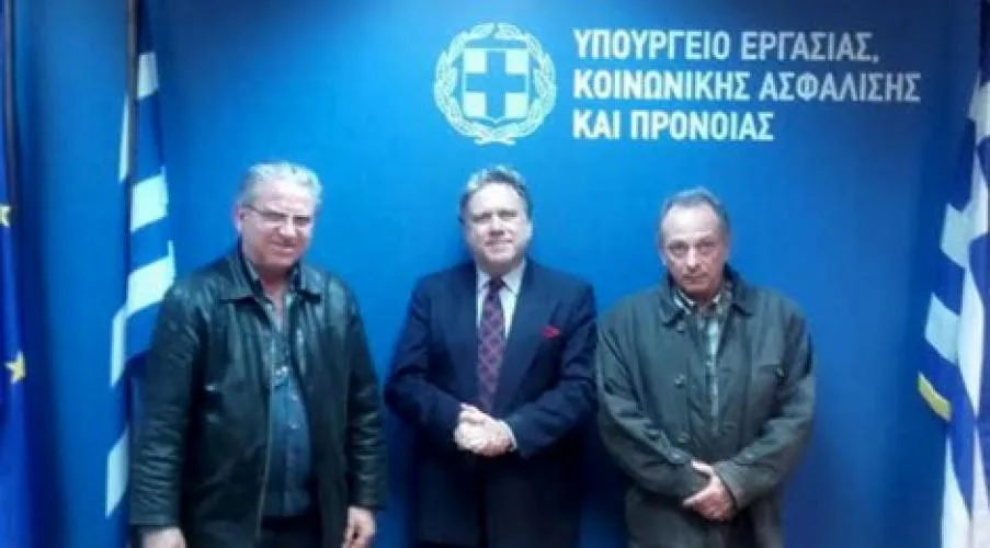 Συνάντηση Ο.Λ.Τ.Ε.Ε. με τον Υπουργό Εργασίας