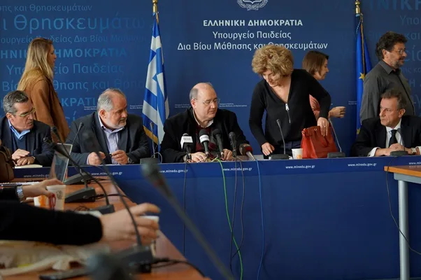 Συνέντευξη Τύπου της πολιτικής ηγεσίας του Υπουργείου Παιδείας (πρακτικά και video)