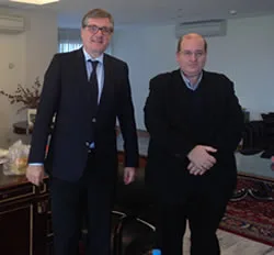 04-12-15 Συνάντηση του Υπουργού με τον Γερμανό πρέσβη