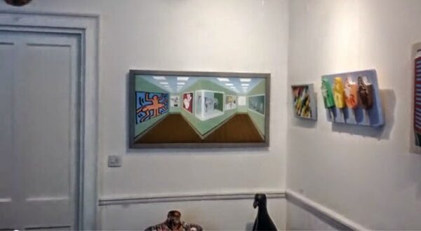 Απίστευτη οφθαλμαπάτη με κινούμενο πίνακα ζωγραφικής (Video)