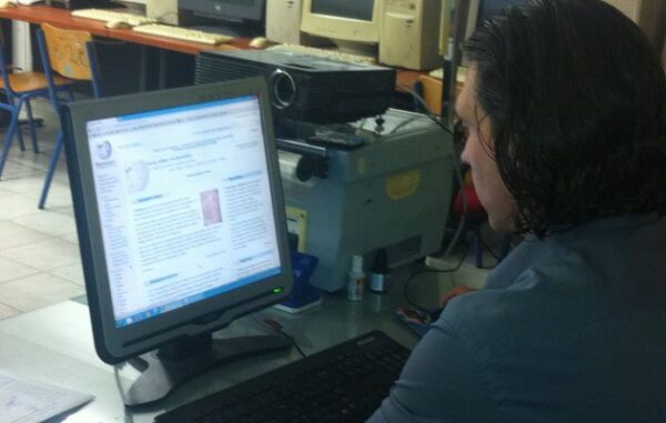 Ένα απόγευμα στο σχολείο της Βικιπαίδειας στην Καισαριανή