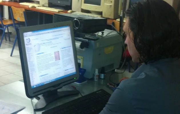 Ένα απόγευμα στο σχολείο της Βικιπαίδειας στην Καισαριανή
