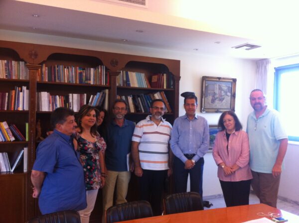 21-08-13 Συνάντηση του Υφυπουργού Παιδείας και Θρησκευμάτων, Συμεών Κεδίκογλου με την Καλλιτεχνική Επιτροπή Μουσικών …