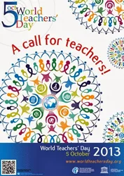 05-10-13 Μήνυμα του Υφυπουργού Παιδείας και Θρησκευμάτων, Συμεών Κεδίκογλου, με αφορμή την Παγκόσμια Ημέρα των Εκπαιδευτικών