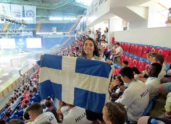 Μετάλλια και διακρίσεις  για τη χώρα μας στην Παγκόσμια Γυμνασιάδα