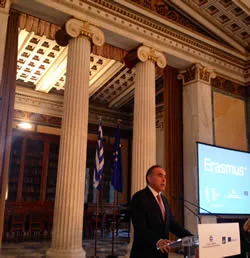 16-01-14 Κ. Αρβανιτόπουλος: «Συμμαχίες γνώσης για την προώθηση της αριστείας και της καινοτομίας»