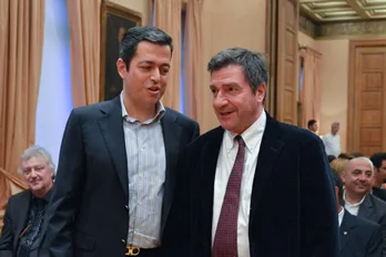 03-04-14 Ο Υφυπουργός Παιδείας και Θρησκευμάτων, Συμεών Κεδίκογλου, στην τελετή υπογραφής πρωτοκόλλου συνεργασίας μεταξύ …