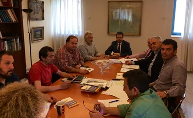 13-05-14 Συνάντηση του Υφυπουργού Παιδείας και Θρησκευμάτων, κ. Συμεών Κεδίκογλου, με το Δ.Σ της Δ.Ο. …