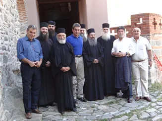 11-07-14 Προσκυνηματική επίσκεψη Υπουργού Παιδείας και Θρησκευμάτων στο Άγιον Όρος