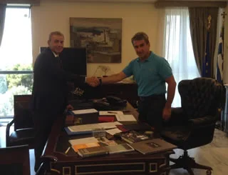 18-08-14 Ανάληψη καθηκόντων Γενικού Γραμματεία Δια Βίου Μάθησης από τον Δημήτριο Τσιρώνη