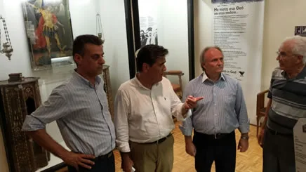 05-09-14 Επίσκεψη στο Ιστορικό και Λαογραφικό Μουσείο και σε αθλητικές εγκαταστάσεις του Δήμου Ορεστιάδας