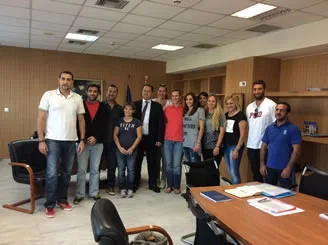 14-10-14 Συνάντηση Υφυπουργού Παιδείας και Θρησκευμάτων με το Σύλλογο Ελλήνων Ολυμπιονικών