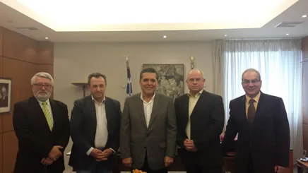 29-10-14 Συνάντηση με το προεδρείο του Θεολογικού Συνδέσμου «Καιρός»