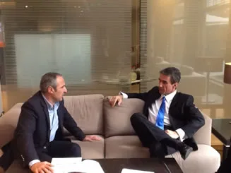 30-10-14 Συνάντηση Υπουργού Παιδείας και Θρησκευμάτων Ανδρέα Λοβέρδου με Περιφερειακό Διευθυντή Εκπαίδευσης Κρήτης