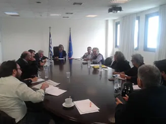 31-10-14 Συνάντηση του Υπουργού Παιδείας και Θρησκευμάτων με την ΟΛΜΕ