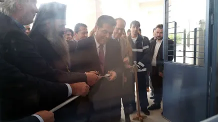 13-11-14 Εγκαίνια του 10ου Δημοτικού Σχολείου Καλαμάτας από τον ΥΦΥΠΑΙΘ Αλέξανδρο Δερμεντζόπουλο