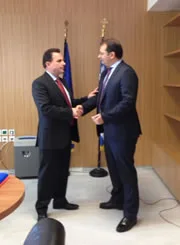 13-11-14 Ενημέρωση του Υφυπουργού Παιδείας και Θρησκευμάτων κ. Γεωργίου Γεωργαντά από τον προκάτοχό του κ. Γεώργιο Στύλιο