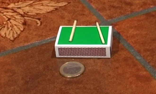 Εντυπωσιακό κόλπο με ένα κουτί σπίρτα και ένα κέρμα