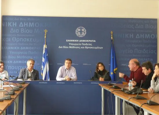 Για τη σημερινή συνάντηση εκπροσώπων του Υπουργείου Παιδείας με αντιπροσωπεία της ΟΛΜΕ