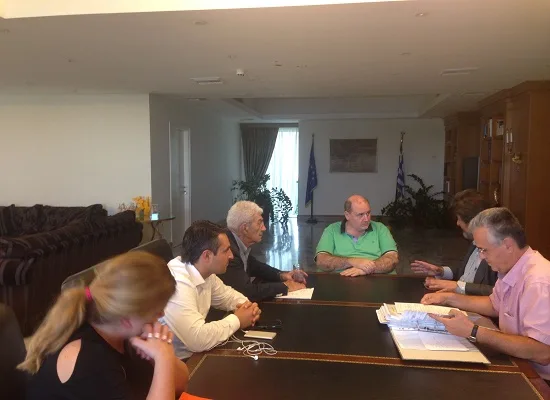 Συνάντηση Νίκου Φίλη με τους Δημάρχους Θεσσαλονίκης και Νεάπολης – Συκεών κκ Μπουτάρη και Δανιηλίδη