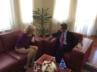 19-11-14 O Yπουργός Παιδείας και Θρησκευμάτων κ. Ανδρέας Λοβέρδος επικεφαλής της πολιτικής ηγεσίας του ΥΠΑΙΘ που …