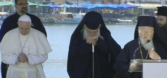 Φωτορεπορτάζ από την κοινή προσευχή Πάπα, Πατριάρχου και Αρχιεπισκόπου