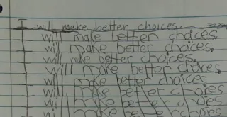 Το κόλπο που βρήκε 6χρονη για να τελειώσει την τιμωρία της! [photo]