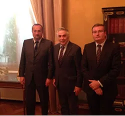 23-11-15 Επίσκεψη του Υφυπουργού Παιδείας, Έρευνας και Θρησκευμάτων ,κυρίου Θεοδόση Πελεγρίνη στην Γαλλική Πρεσβεία