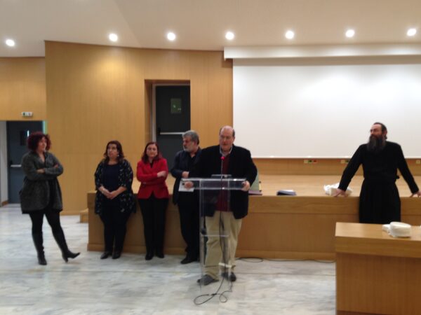 Οι δηλώσεις του υπουργού  Ν. Φίλη  στη κοπή της πρωτοχρονιάτικης πίτας