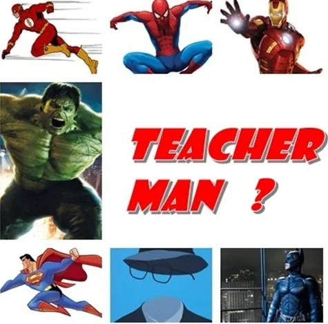 Με λένε Teacher-Man και είμαι σούπερ-ήρωας