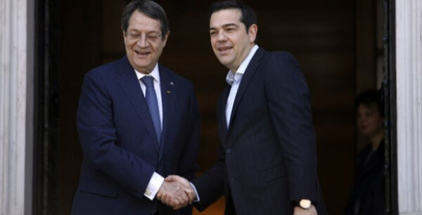 Συνάντηση Τσίπρα-Αναστασιάδη πριν από τη Σύνοδο των Χωρών του Νότου