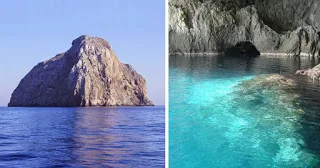 Χύτρα: Η βραχονησίδα στα Κύθηρα με τη θαλάσσια σπηλιά που θυμίζει πισίνα!