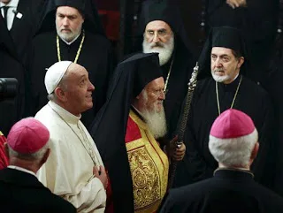 Χαιρετισμός του Πατριάρχη Βαρθολομαίου προς την παπική αντιπροσωπεία κατά τη Θρονική Εορτή του αγίου Ανδρέου