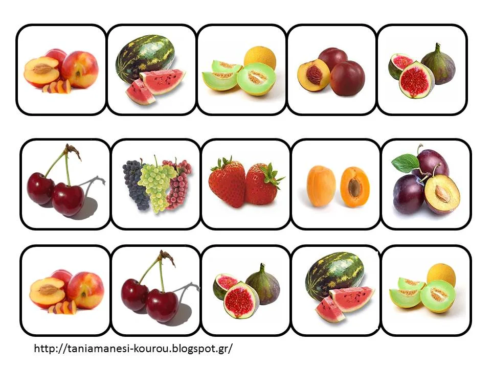 Μαθαίνοντας τα Καλοκαιρινά Φρούτα στο Νηπιαγωγείο ( της Τ.Μάνεση )