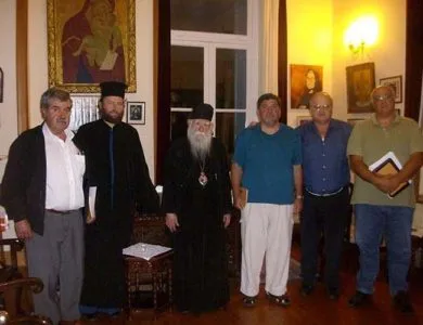 Συνάντηση Θεολόγων με τον Μητροπολίτη Ηλείας Γερμανό