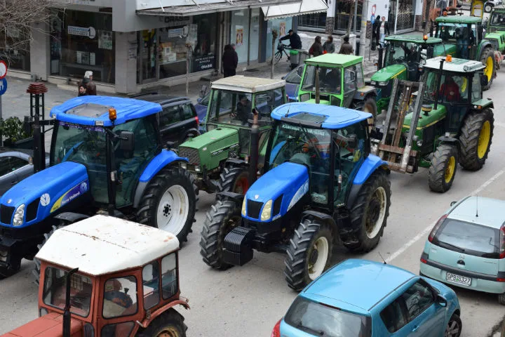 Στο Θούριο το πρώτο αγροτικό μπλόκο του Έβρου