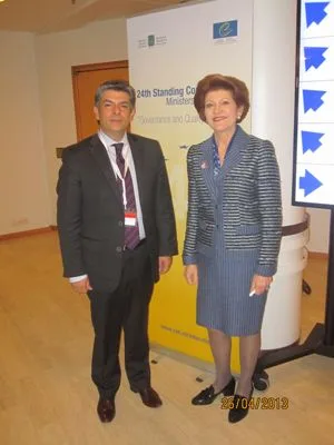 29-04-13 Συνάντηση του Υφυπουργού Παιδείας και Θρησκευμάτων, Πολιτισμού και Αθλητισμού κ. Θ. Π. …