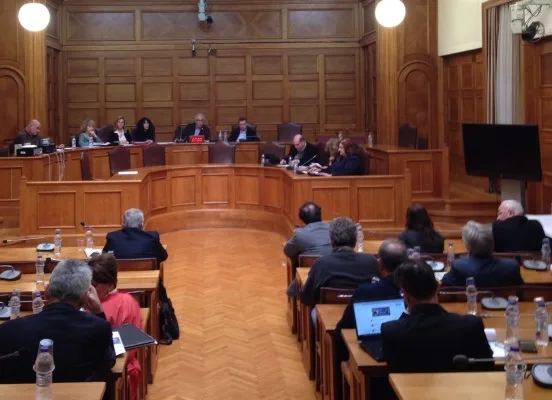 Ομιλία του υπουργού στην Επιτροπή Μορφωτικών της Βουλής