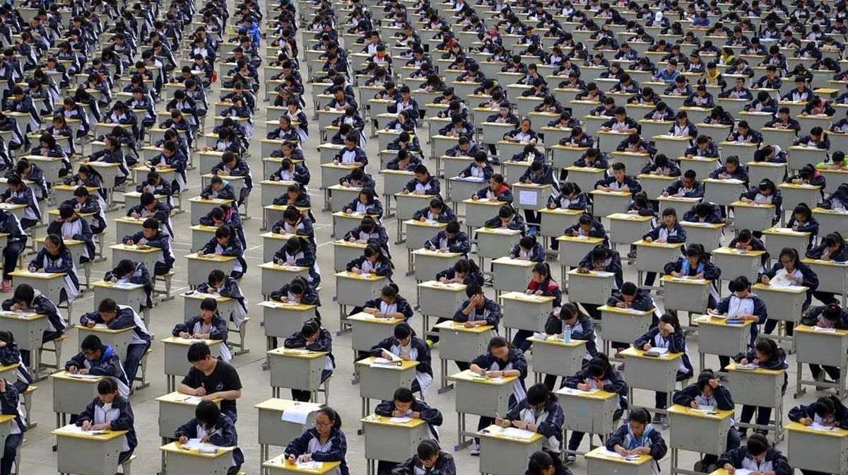 Πού δίνουν εξετάσεις στην Κίνα !