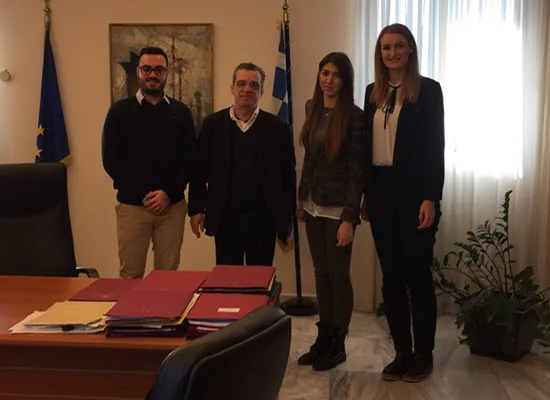 Συνάντηση του Γιάννη Παντή με εκπροσώπους της ΔΑΠ-ΝΔΦΚ Θεσσαλονίκης