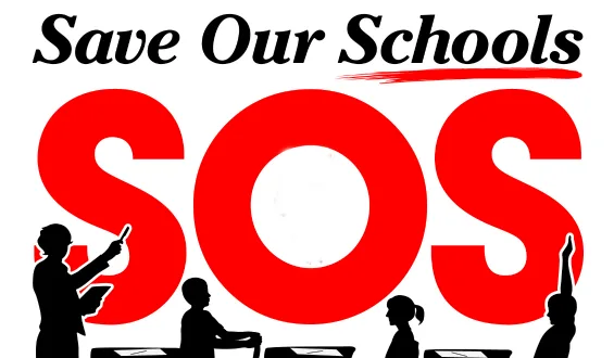 Εδώ σχολείο ,εδώ σχολείο SOS ( του Δ.Τσιριγώτη )