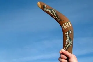 Γιατί το μπούμερανγκ γυρίζει πίσω;