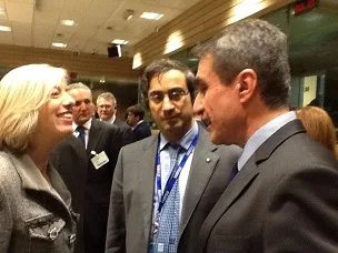 12-12-14 Συνεδρίαση Συμβουλίου Υπουργών Παιδείας της Ε.Ε. παρουσία του ΥΠΑΙΘ, Α. Λοβέρδου