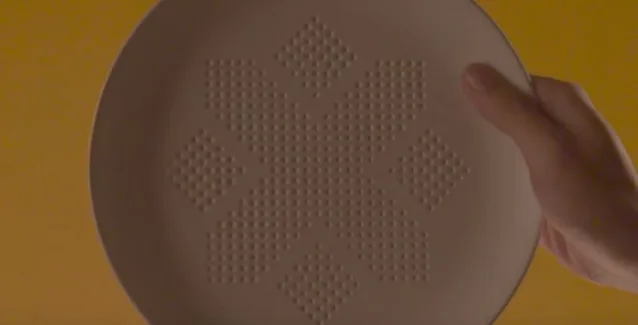 Πιάτο “απορροφά” περιττό λίπος και θερμίδες από το, ενίοτε, λιπαρό φαγητό σας