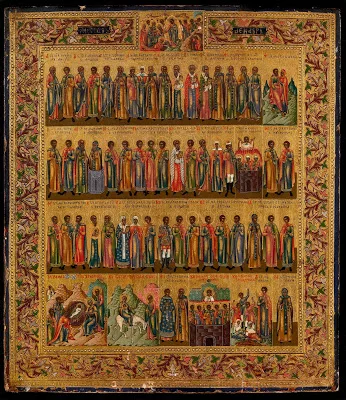 Πρωτοπρ. Άγγελος Αγγελακόπουλος, Μίμησις ομολογίας των Αγίων Πάντων