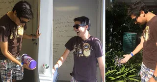 Άνθρωπος με αχρωματοψία βλέπει για πρώτη φορά το μωβ (Video)