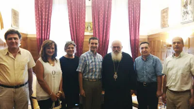 Συνάντηση αντιπροσωπείας της ΠΕΘ με τον Αρχιεπίσκοπο Αθηνών και Πάσης Ελλάδος