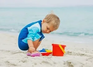 Ασφάλεια του παιδιού στη θάλασσα.