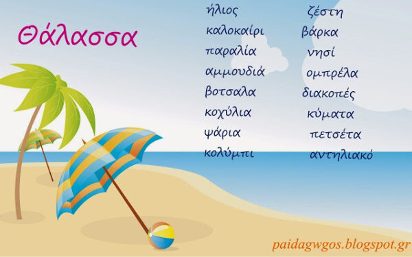 Άσκηση για την ανάπτυξη και βελτίωση της γραπτής έκφρασης