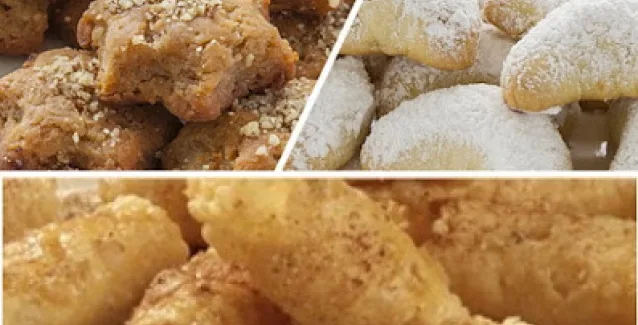 Τι είναι καλύτερο διατροφικά; Kουραμπιές, μελομακάρονο ή δίπλες;